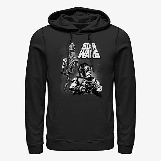 Felpa Merch Star Wars: Multiple Fanchise - Bounty Hunters Unisex Hoodie Black