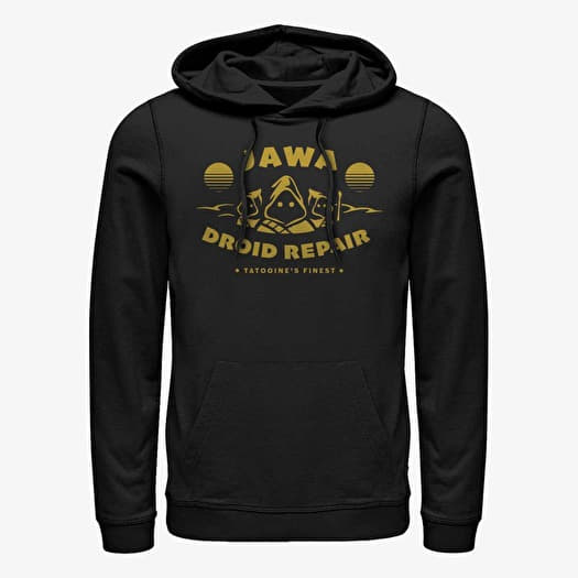 Mikina Merch Star Wars: Classic - Jawa Repair Unisex Hoodie Black