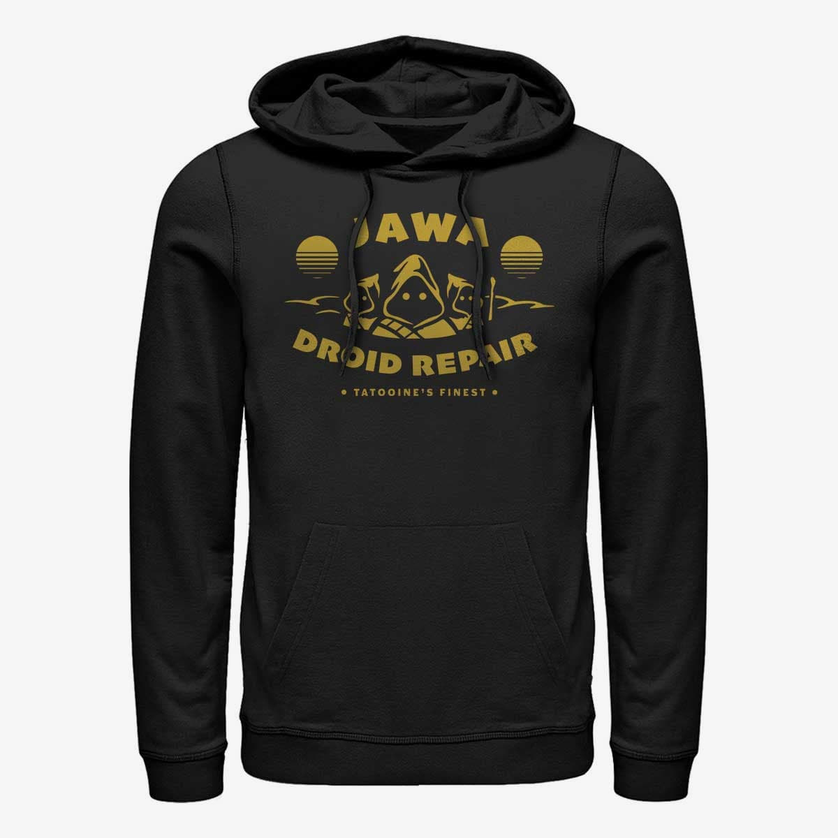 Суитчъри Merch Star Wars: Classic - Jawa Repair Unisex Hoodie Black