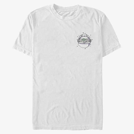 T-shirt Merch Star Wars: The Mandalorian - Child Star Unisex T-Shirt White