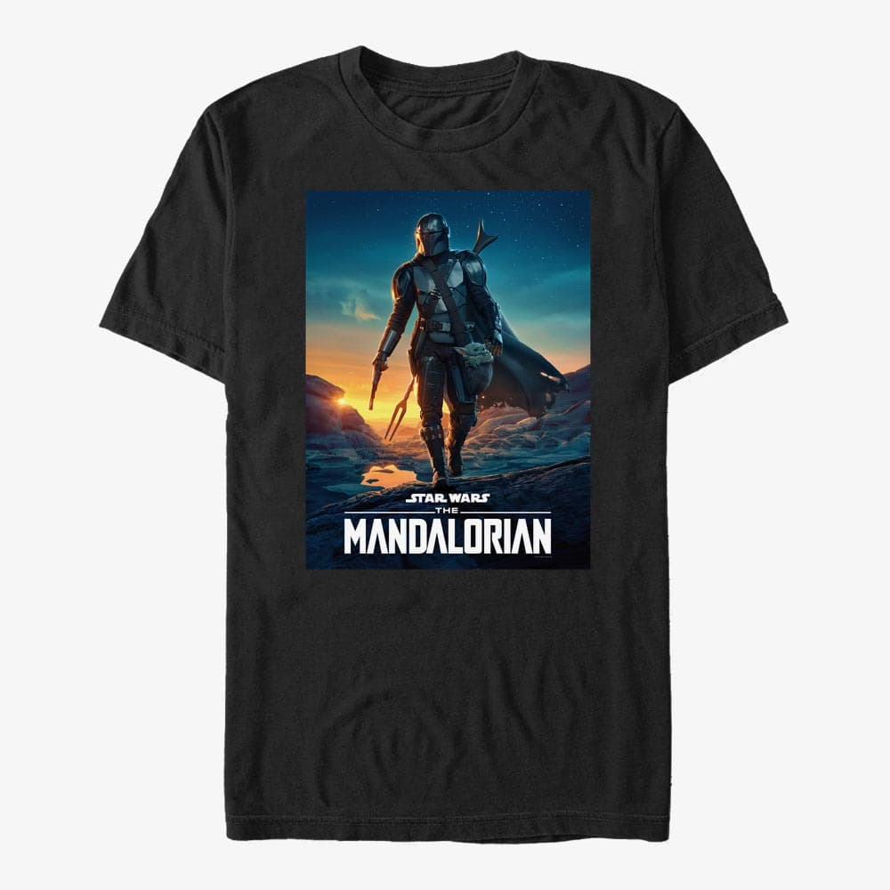 Magliette Merch Star Wars: The Mandalorian - Season Two Unisex T-Shirt Black