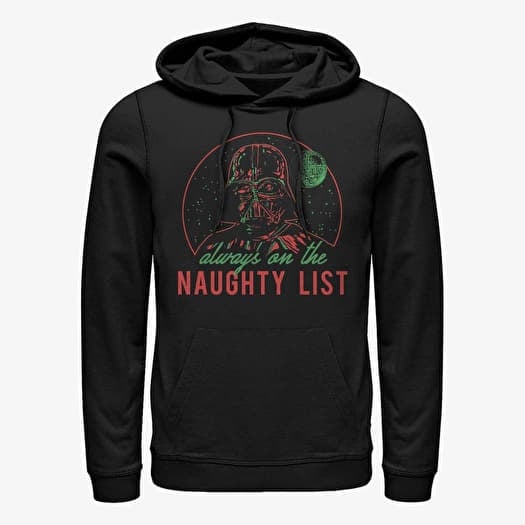 Sweat-shirt Merch Star Wars: Classic - NAUGHTY LIST Unisex Hoodie Black