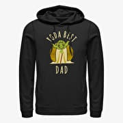 Merch Star Wars: Classic - Best Dad Yoda Says Unisex Hoodie Black