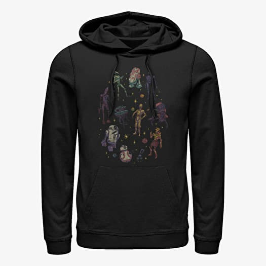 Merch Star Wars: Multiple Fanchise - Sidekick Circle Unisex Hoodie Black