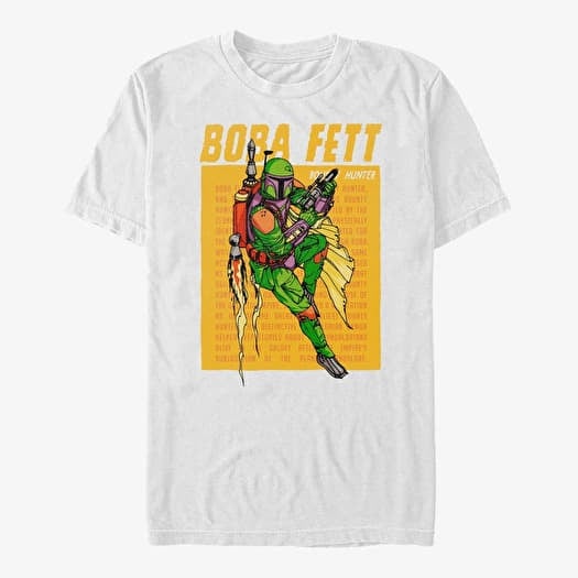 Merch Star Wars: Classic - Boba Jetpack Unisex T-Shirt White