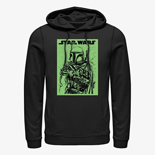 Sweatshirt Merch Star Wars: Classic - Super Fett Unisex Hoodie Black