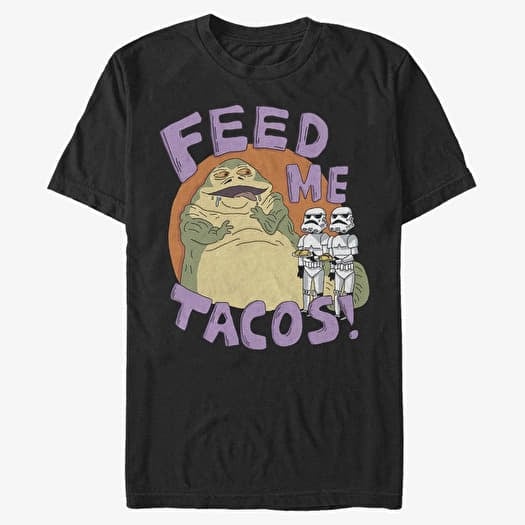 Camiseta Merch Star Wars: Classic - Jabba Tacos Unisex T-Shirt Black