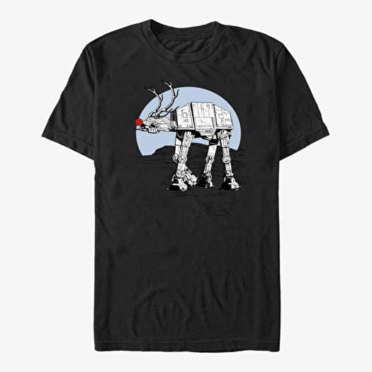 T-shirt Merch Star Wars: Classic - ATAT XMAS Unisex T-Shirt Black