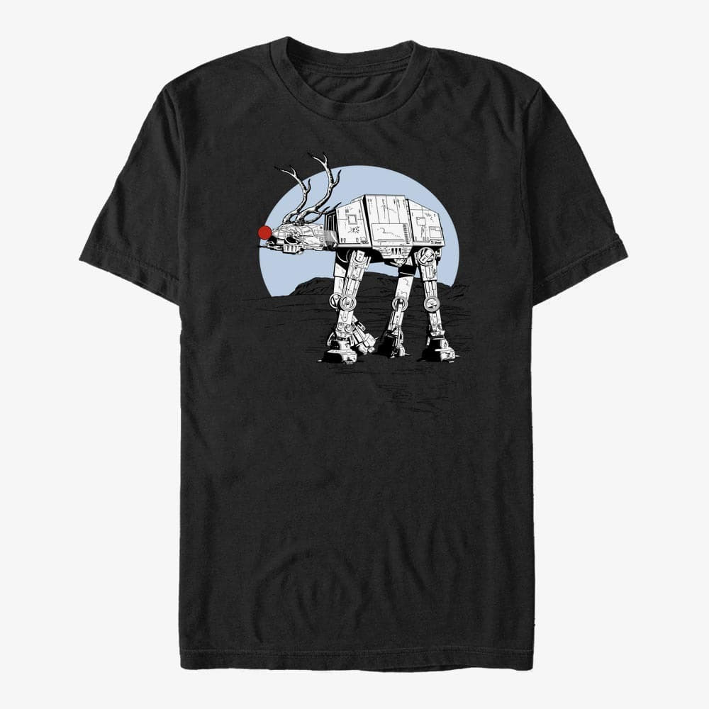 T-shirts Merch Star Wars: Classic - ATAT XMAS Unisex T-Shirt Black