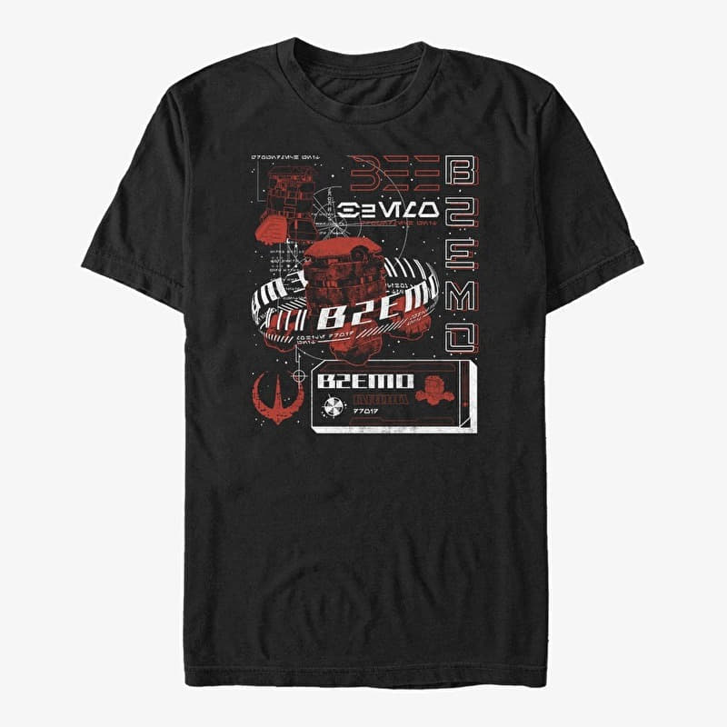 Póló Merch Star Wars: Andor - B2EMO GroundMech Unisex T-Shirt Black