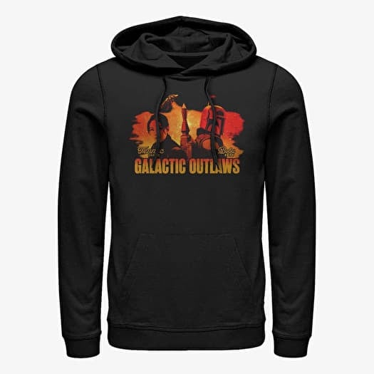 Merch Star Wars Book of Boba Fett - Galactic Sunset Unisex Hoodie Black