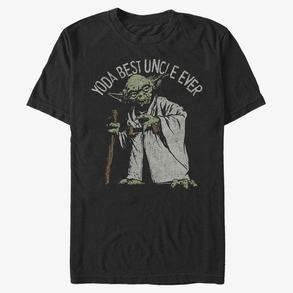 Тениски Merch Star Wars: Classic - Green Uncle Unisex T-Shirt Black