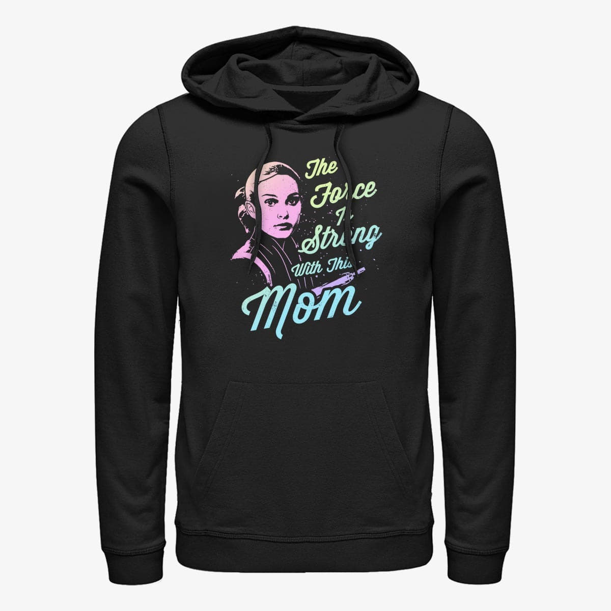 Суитчъри Merch Star Wars: Classic - Padme Force Mom Unisex Hoodie Black