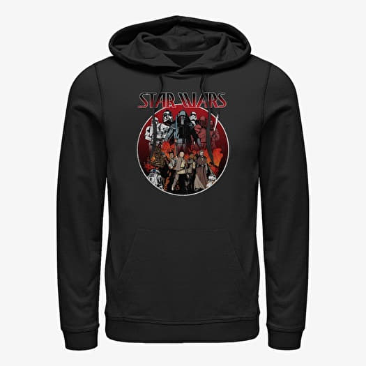 Hoodies and sweatshirts Merch Star Wars Last Jedi SW Groups Unisex Hoodie Black Queens