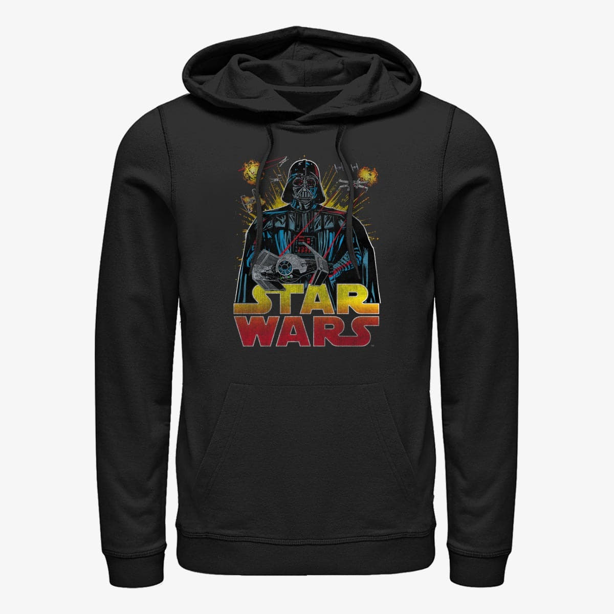 Hoodies and sweatshirts Merch Star Wars Ancient Threat Unisex Hoodie Black Queens