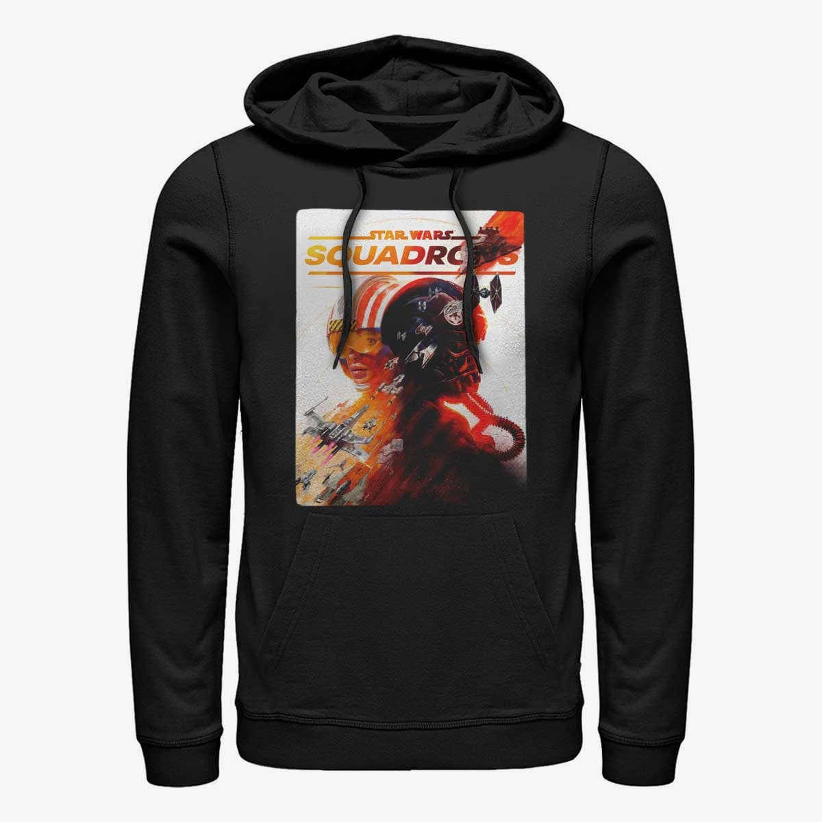Суитчъри Merch Star Wars: Squadrons - Posterz Unisex Hoodie Black