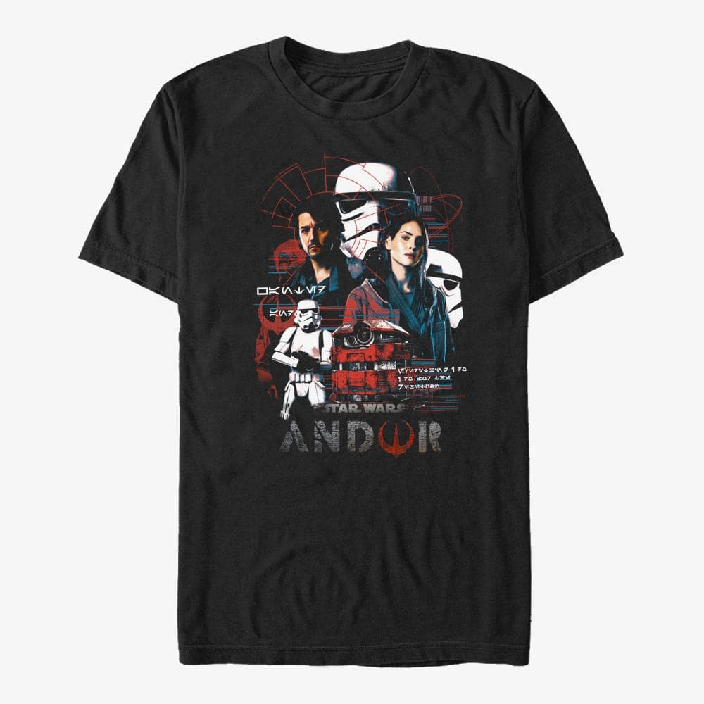 Тениски Merch Star Wars: Andor - Andor Wot Unisex T-Shirt Black