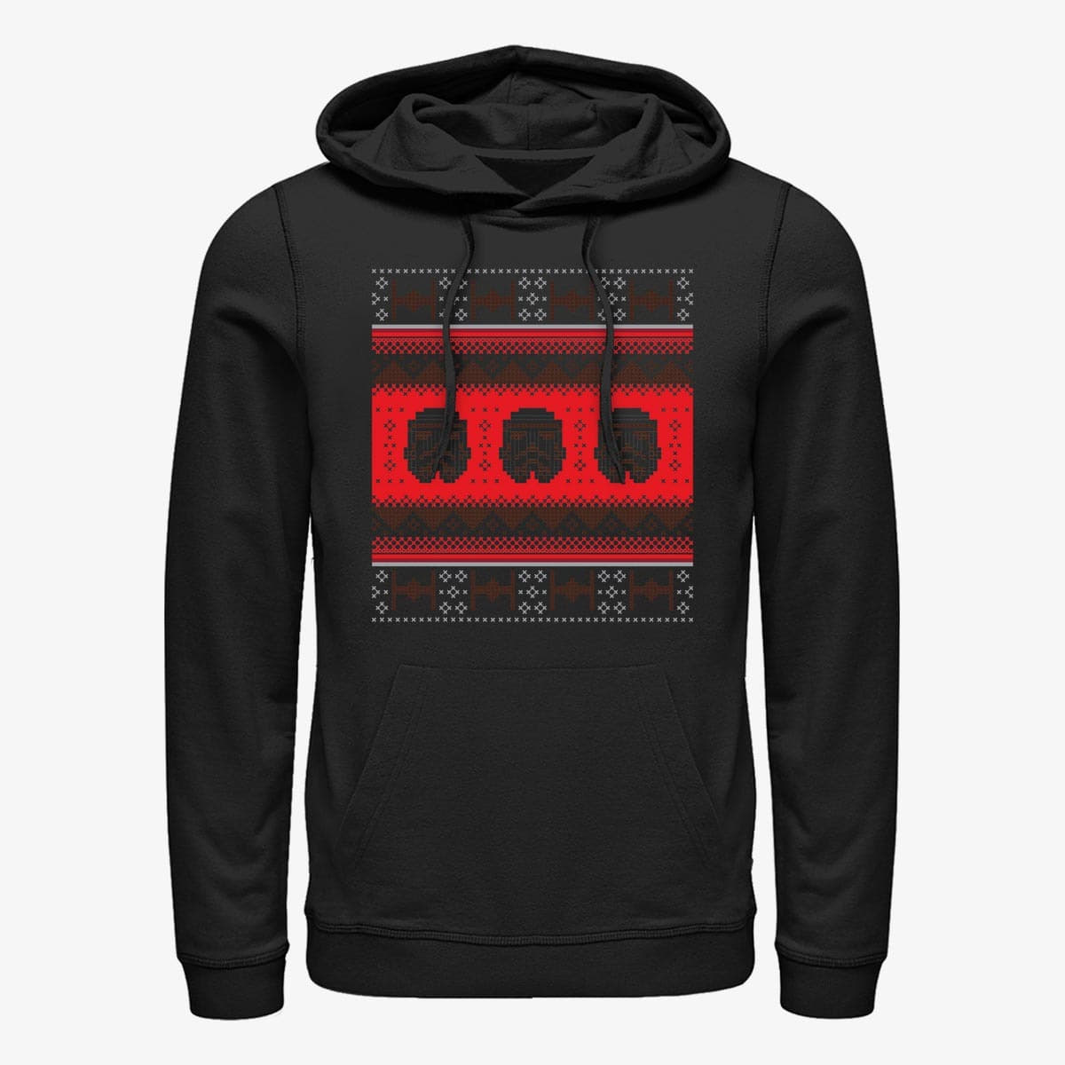 Суитчъри Merch Star Wars: Classic - Trooper Stitches Unisex Hoodie Black