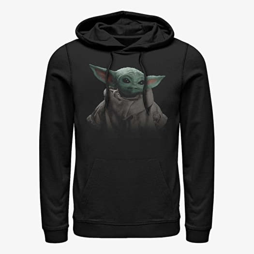 Sweatshirt Merch Star Wars: The Mandalorian - Child Fade Unisex Hoodie Black