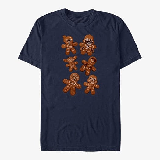 T-shirt Merch Star Wars: Classic - Gingerbread Wars Unisex T-Shirt Navy Blue