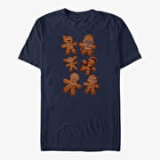 Merch Star Wars: Classic - Gingerbread Wars Unisex T-Shirt Navy Blue
