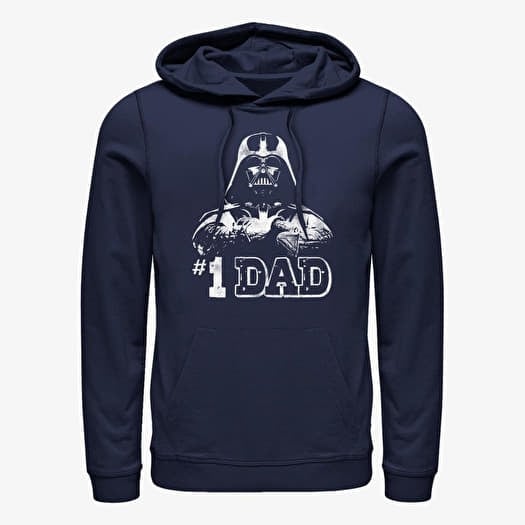 Sweatshirt Merch Star Wars: Classic - Numero Uno Unisex Hoodie Navy Blue