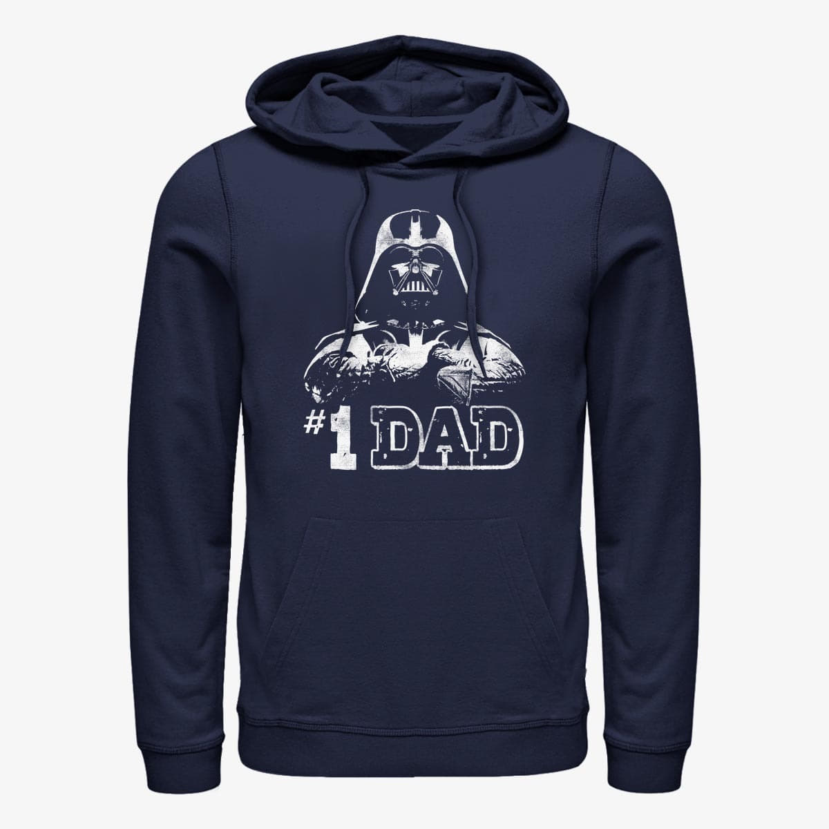 Sweatshirts Merch Star Wars: Classic - Numero Uno Unisex Hoodie Navy Blue