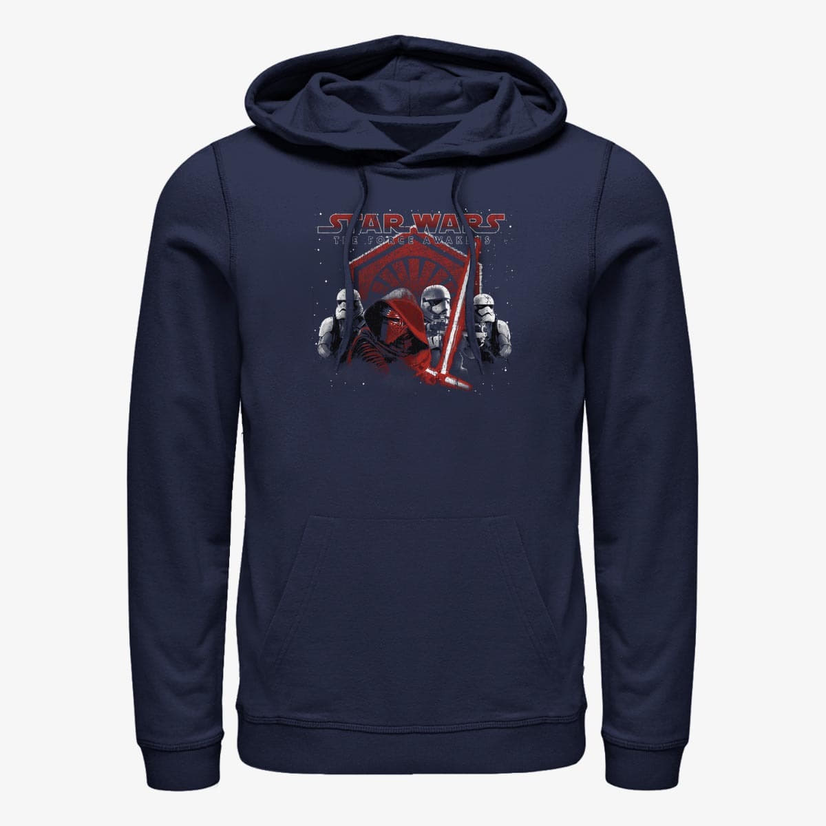 Sweatshirts Merch Star Wars: Episode 7 - Break Forth Unisex Hoodie Navy Blue