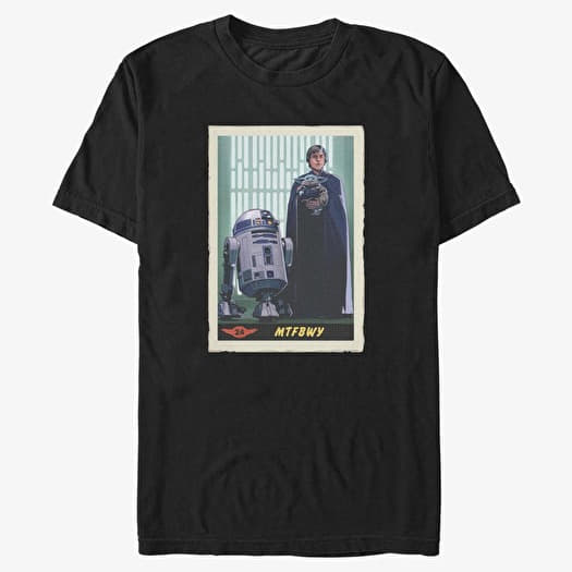 T-shirt Merch Star Wars: The Mandalorian - Training Begins Card Unisex T-Shirt Black