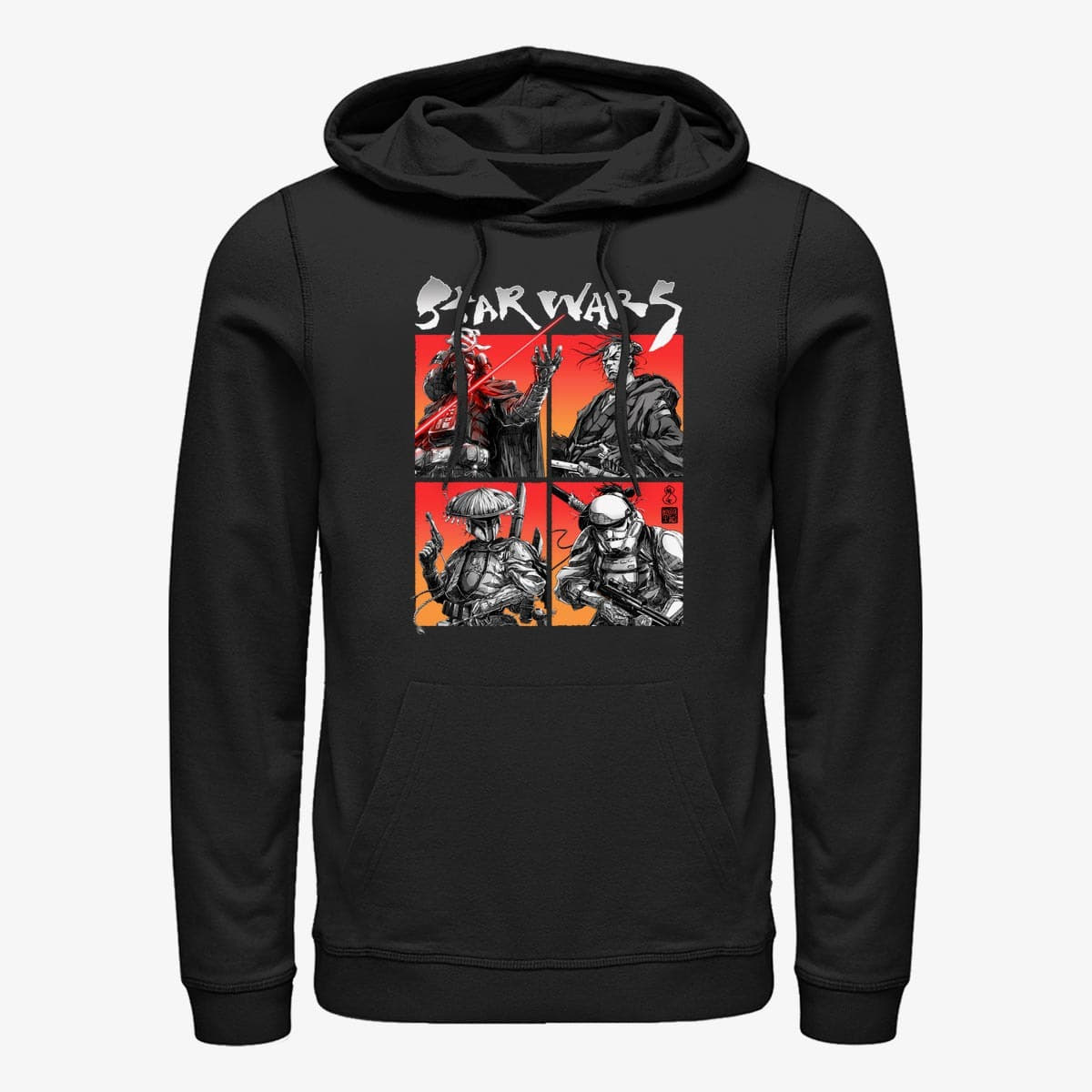 Hoodies and sweatshirts  Merch Star Wars: Visions - Four on the Floor Unisex Hoodie Black
