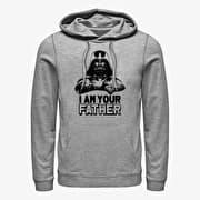 Merch Star Wars: Classic - Darth Father Unisex Hoodie Heather Grey