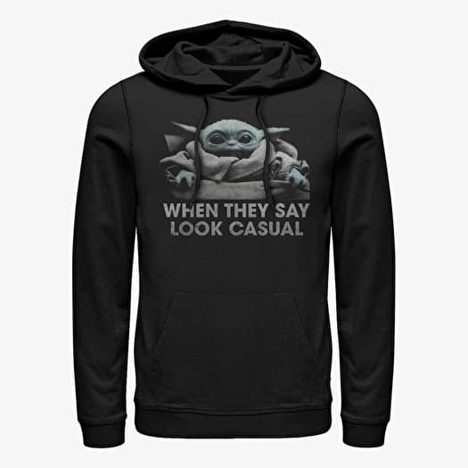 Φούτερ Merch Star Wars: Mandalorian - Look Casual Unisex Hoodie Black