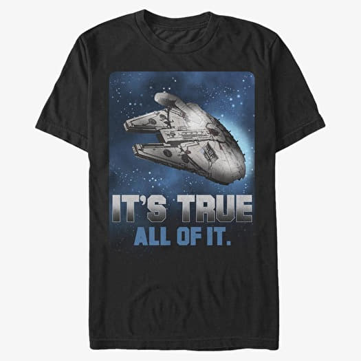 Majica Merch Star Wars: Episode 7 - Space Truth Unisex T-Shirt Black