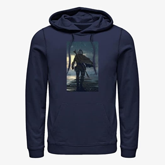 Sweatshirt Merch Star Wars: The Mandalorian - The Way Unisex Hoodie Navy Blue