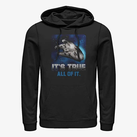 Majica Merch Star Wars: Episode 7 - Space Truth Unisex Hoodie Black