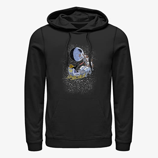 Sweatshirt Merch Star Wars: Classic - Vader Through The Snow Unisex Hoodie Black
