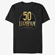 Merch Star Wars - Lucas Anniversary Unisex T-Shirt Black