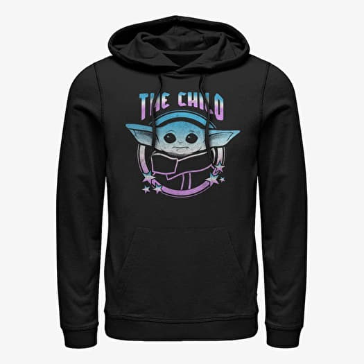 Merch Star Wars: The Mandalorian - Child Stars Unisex Hoodie Black