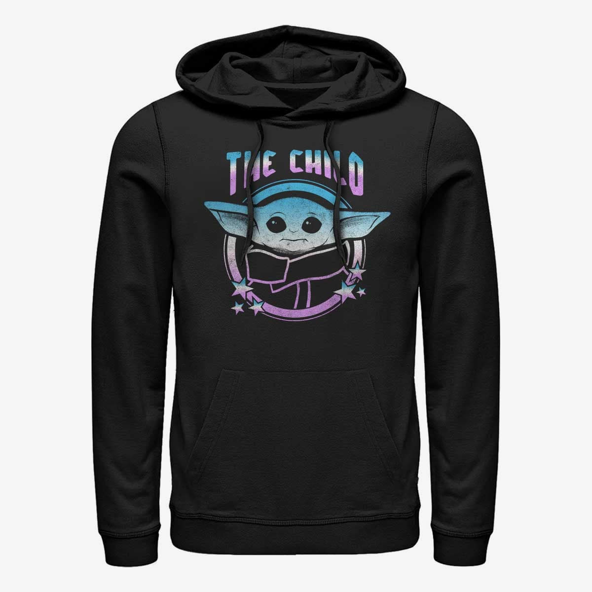 Sweaters Merch Star Wars: The Mandalorian - Child Stars Unisex Hoodie Black