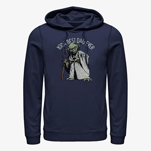 Mikina Merch Star Wars: Classic - Green Dad Unisex Hoodie Navy Blue