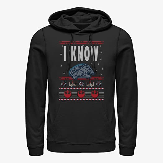 Sweatshirt Merch Star Wars: Classic - Ugly I Know Unisex Hoodie Black