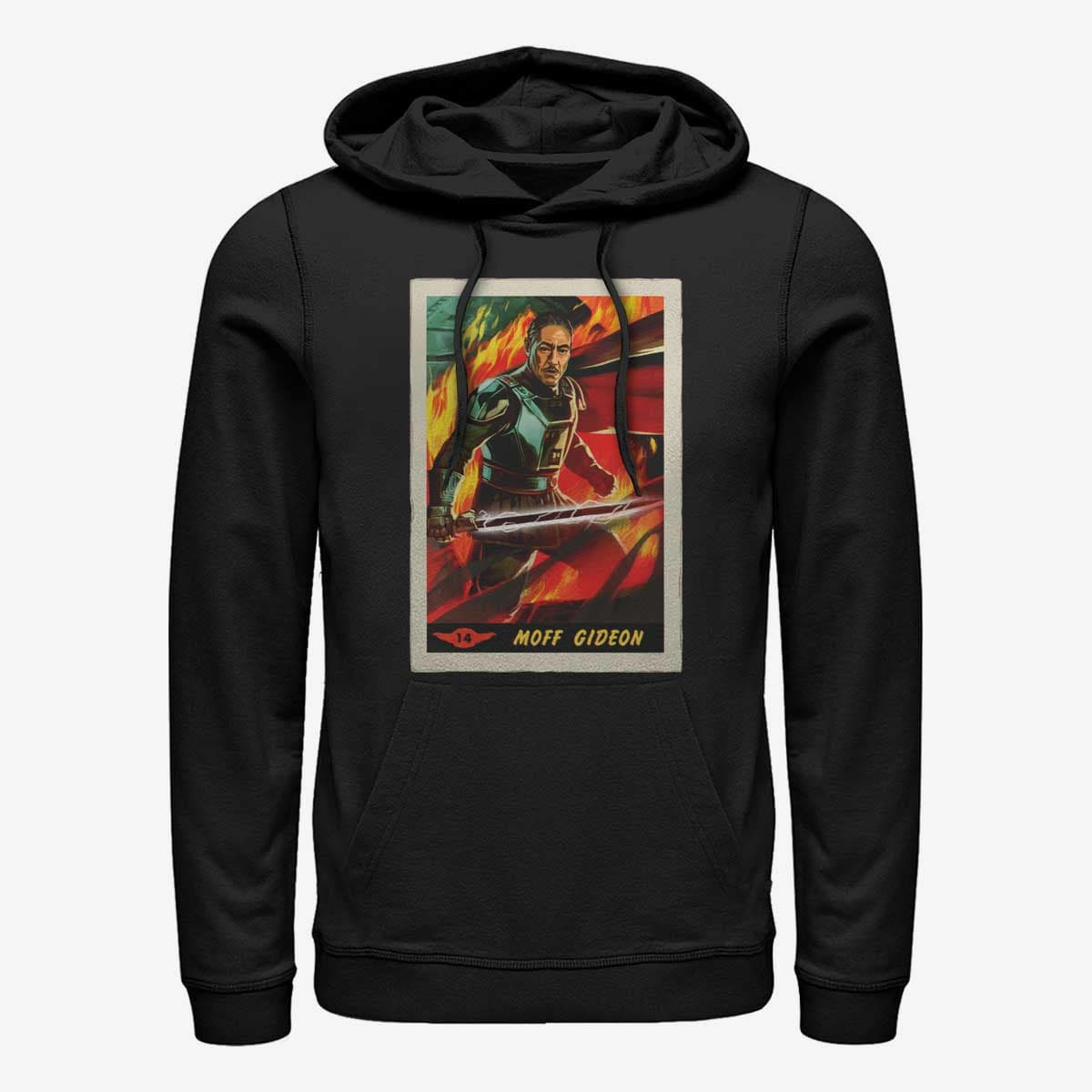 Sweatshirts Merch Star Wars: The Mandalorian - Moff Gideon Poster Unisex Hoodie Black