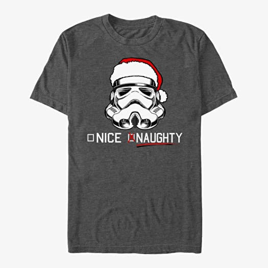 T-shirt Merch Star Wars: Classic - Trooper List Unisex T-Shirt Dark Heather Grey