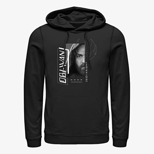 Mikina Merch Star Wars : Obi-Wan - JEDI KNIGHT PORTRAIT Unisex Hoodie Black