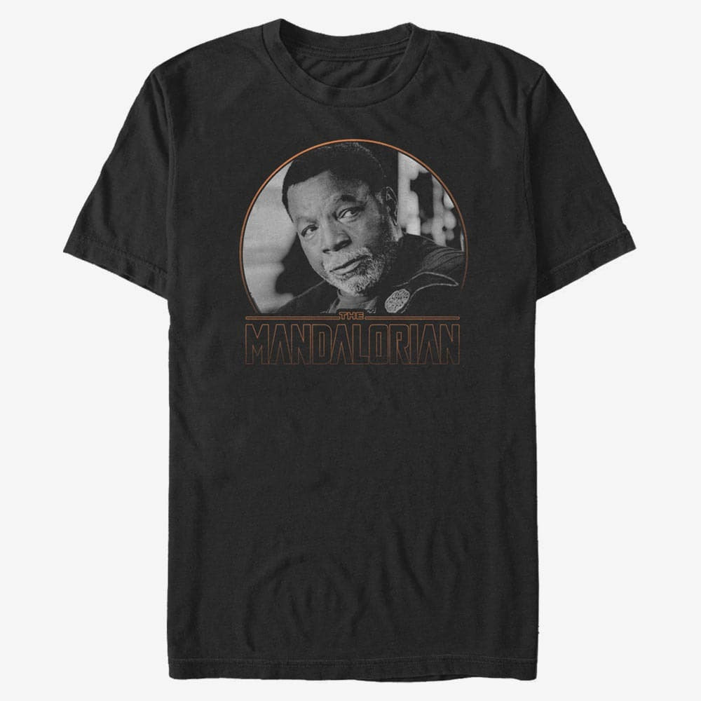 Тениски Merch Star Wars: The Mandalorian - Greef Circle Unisex T-Shirt Black