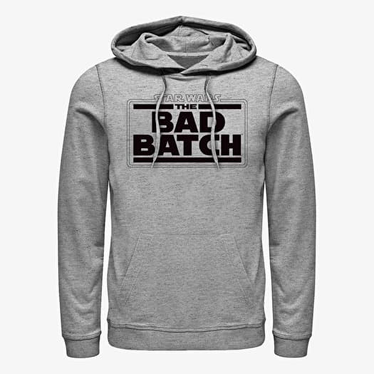 Merch Star Wars: The Bad Batch - Bad Logo Unisex Hoodie Heather Grey