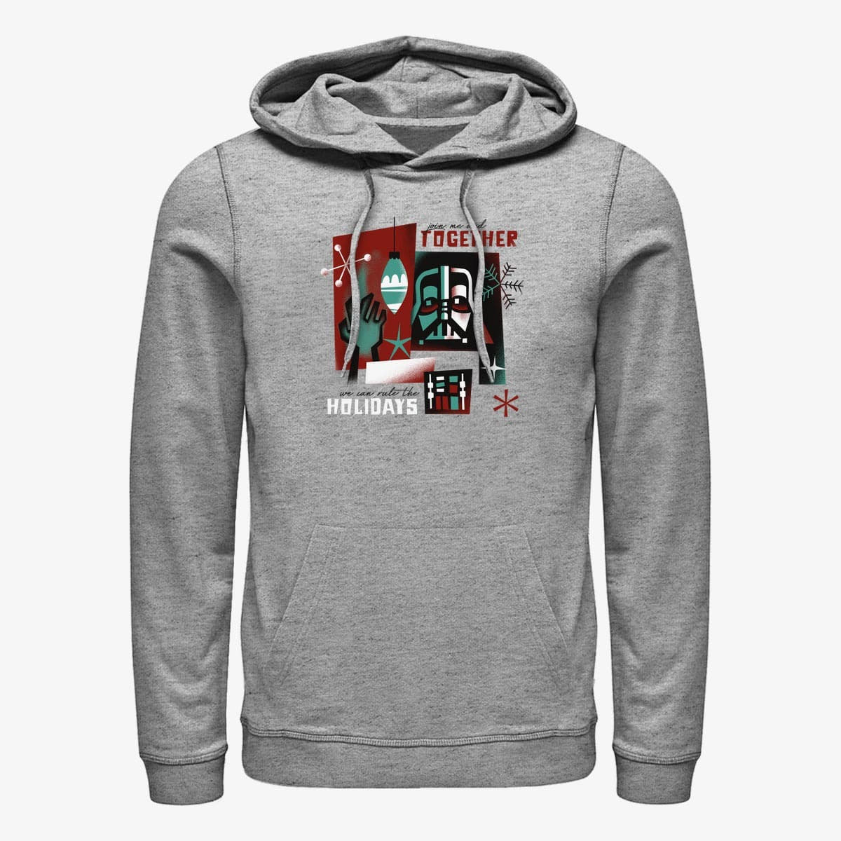 Felpe Merch Star Wars: Classic - Vader Together Unisex Hoodie Heather Grey