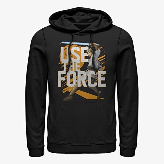 Sudadera Merch Star Wars: Classic - Force Stack Luke Unisex Hoodie Black