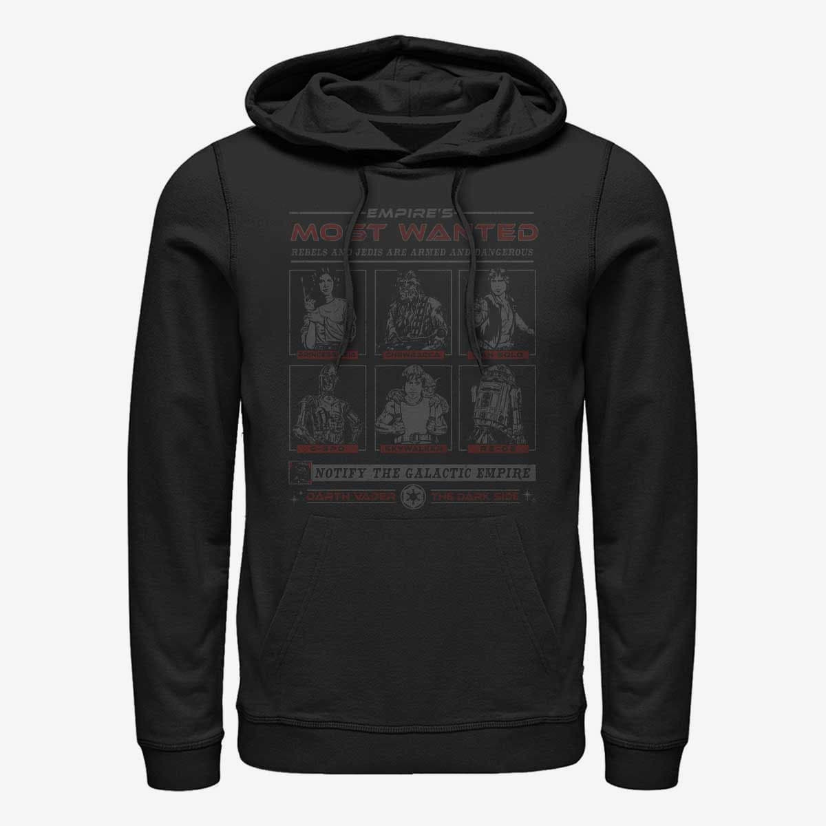 Sweatshirts Merch Star Wars: Classic - Empire Lineup Unisex Hoodie Black