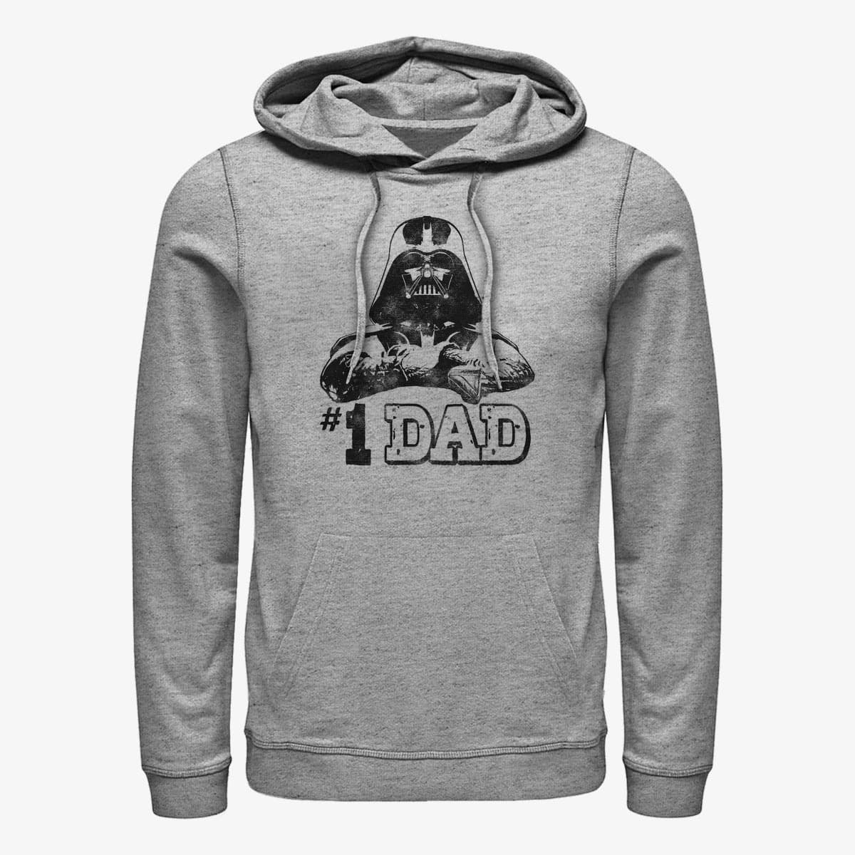 Толстовки та реглани Merch Star Wars: Classic - Numero Uno Unisex Hoodie Heather Grey